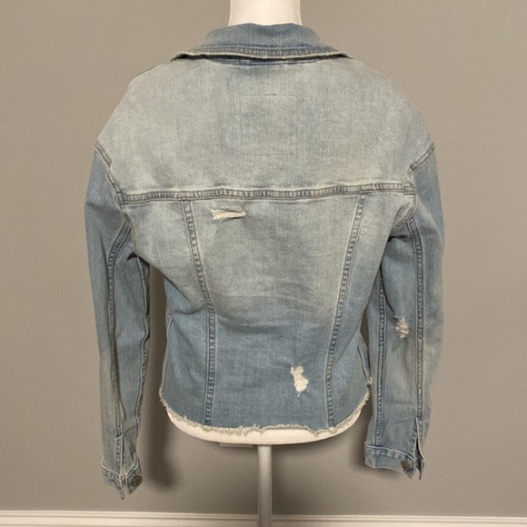 Hollister Co. Denim Jean Jacket Women‎ S Small - Picture 5 of 7